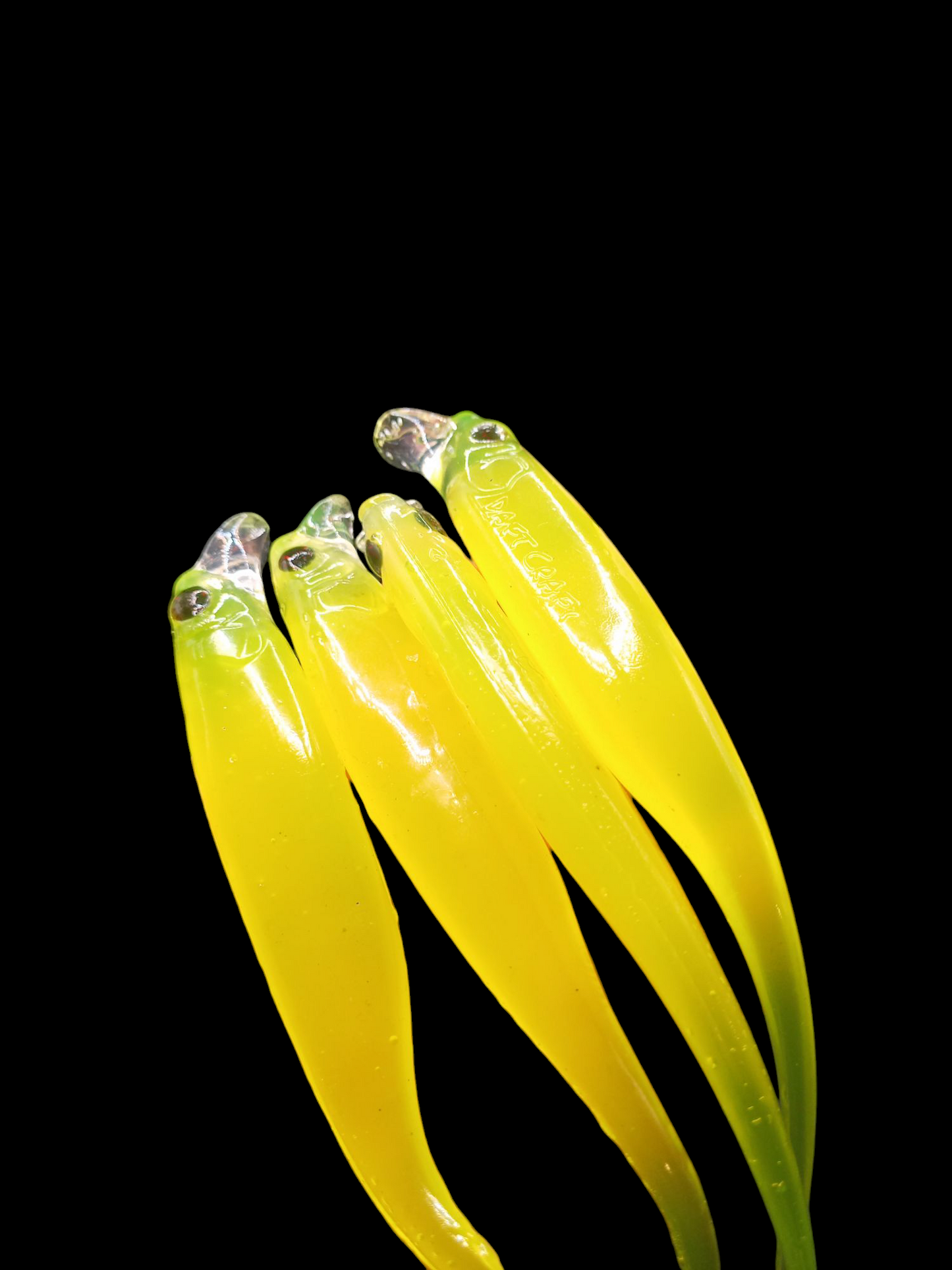 Fly Shad© 6" Chartreuse Fluo x4