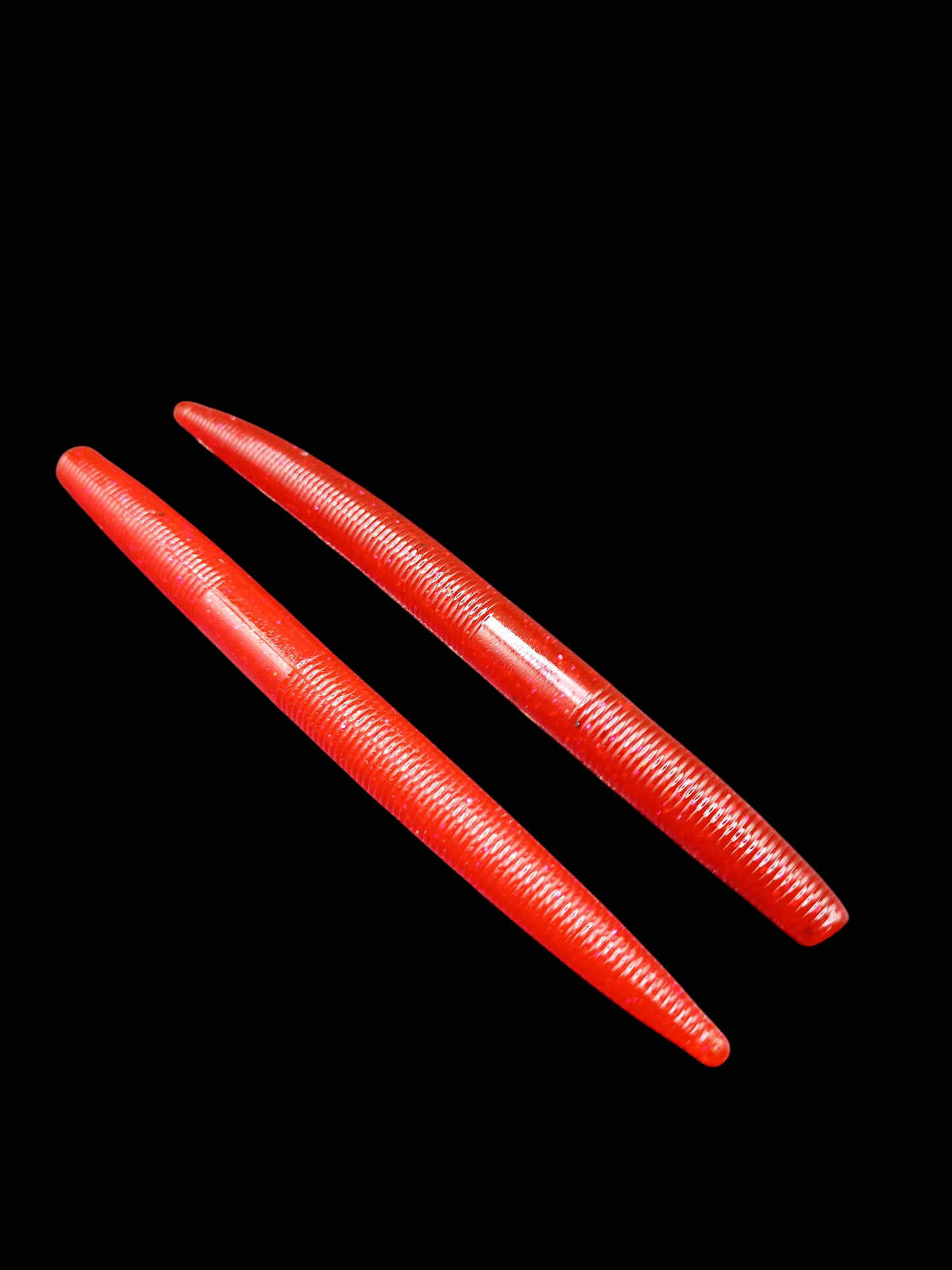 Worm 5" Red Candy fushia flk x8