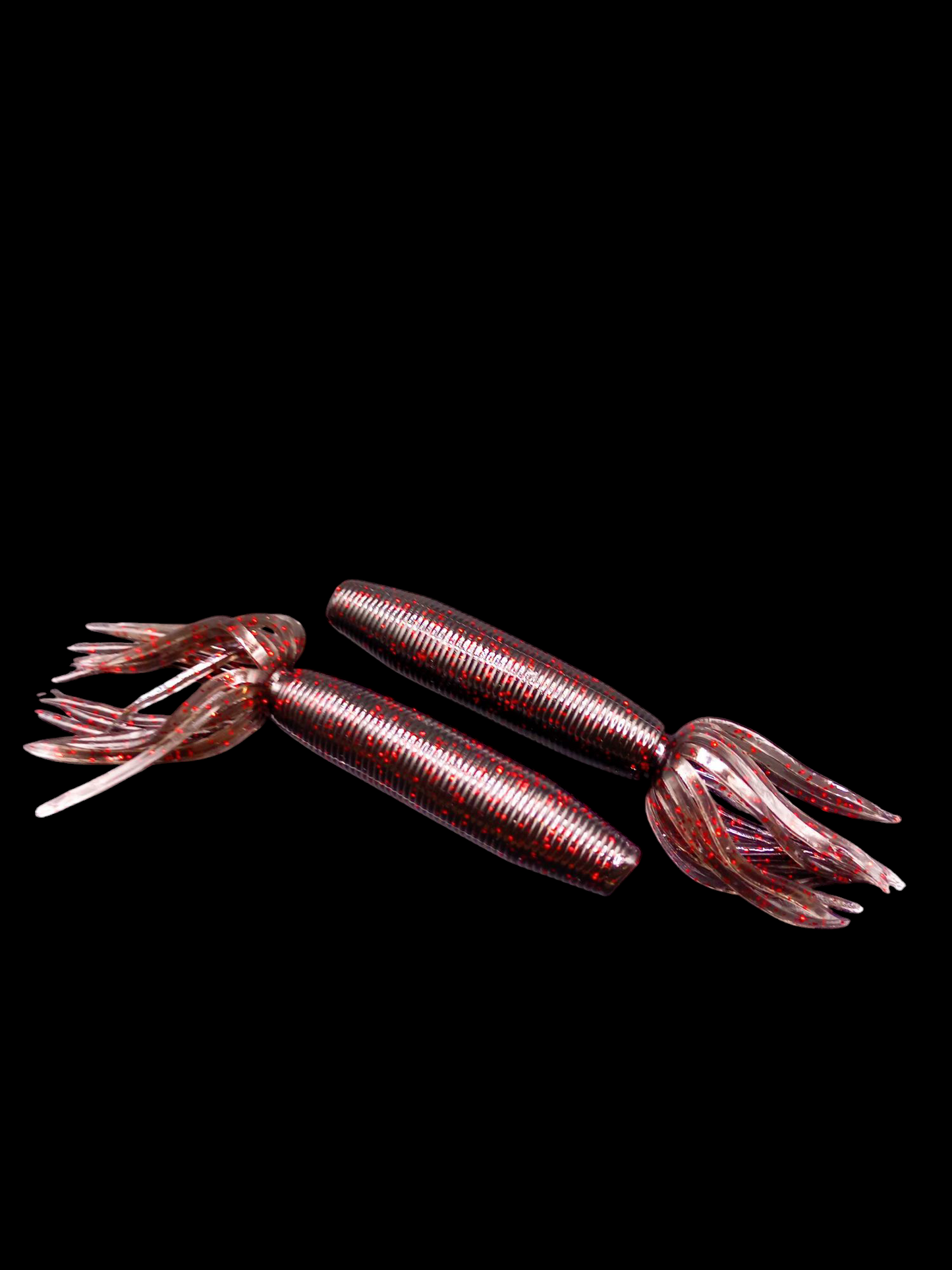 Tube 4" Black Red flk x8