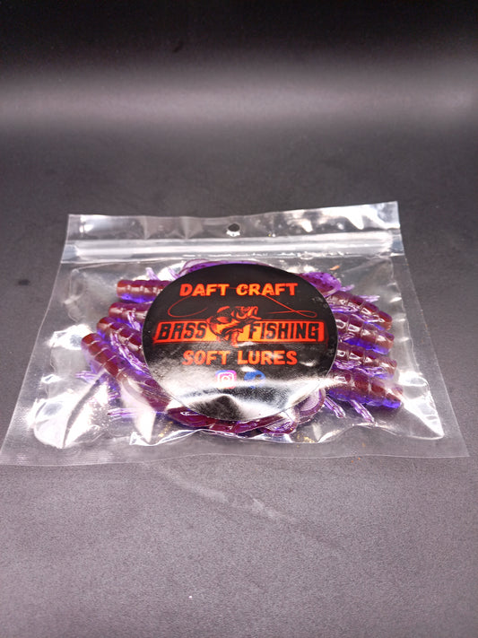 HyperCraw 3,5" Coreshot Purple Blk flk Red Candy Core fushia flk x8