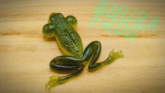 Anura Frog© SOFT Sinking 2,3"-4,3" Replica Édition spéciale x8