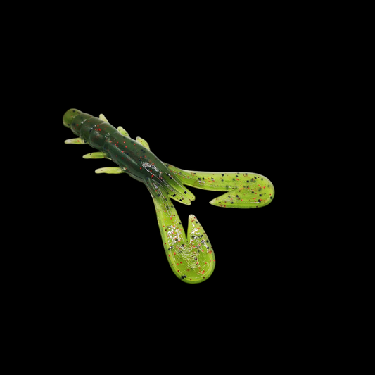 HyperCraw 3,5" Green Watermelon Red Black Flk x8